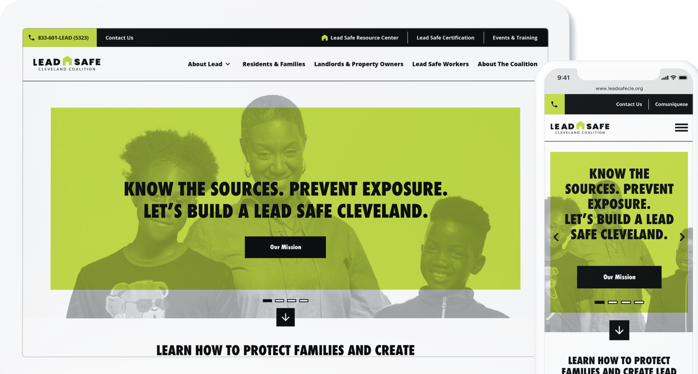 Lead Safe Cleveland Homepage