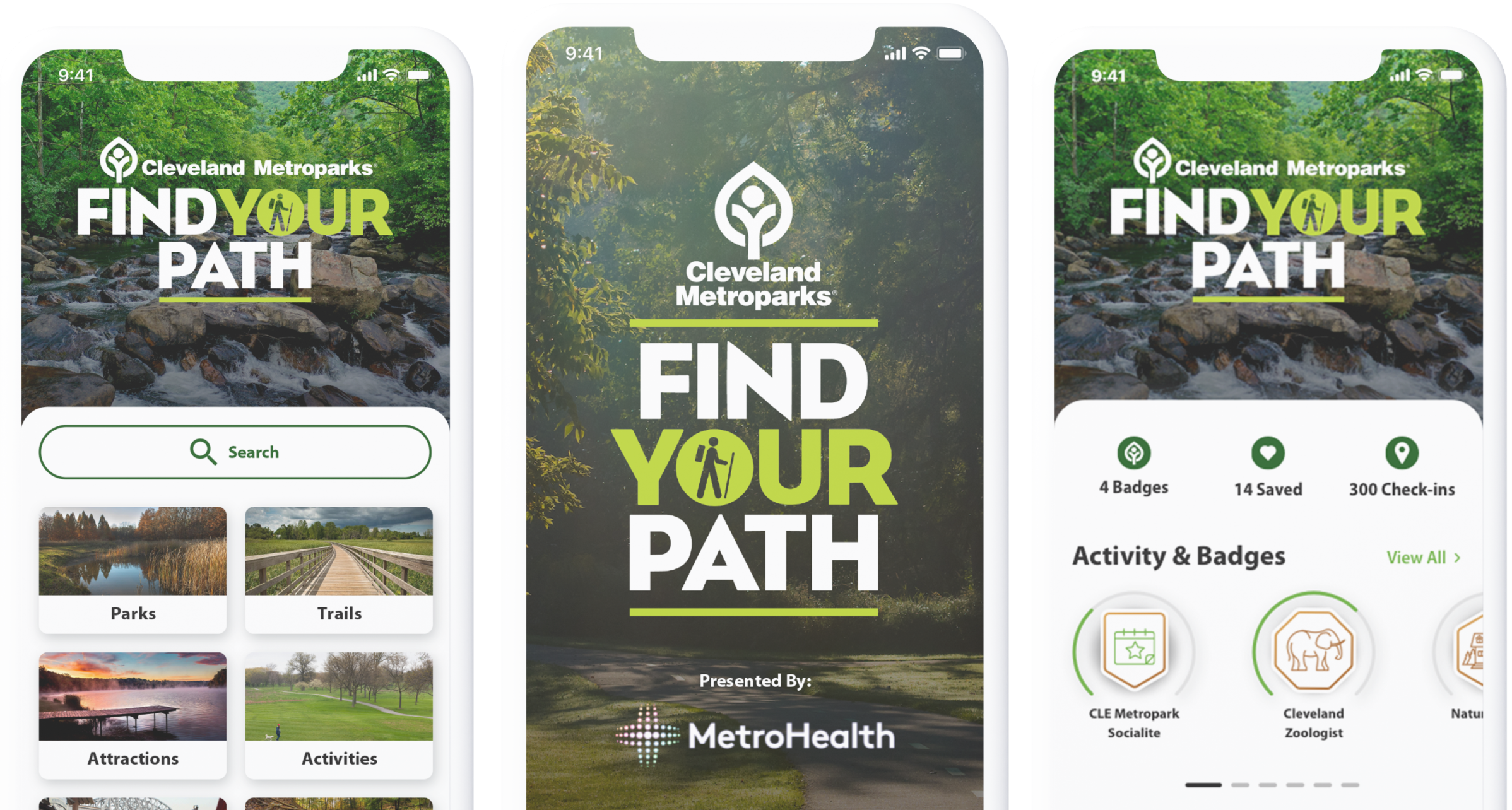 Cleveland Metroparks Mobile App