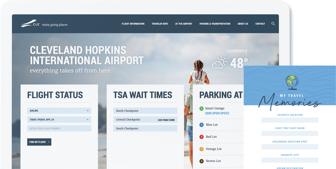 Cleveland Hopkins International Airport Advertising Campaign