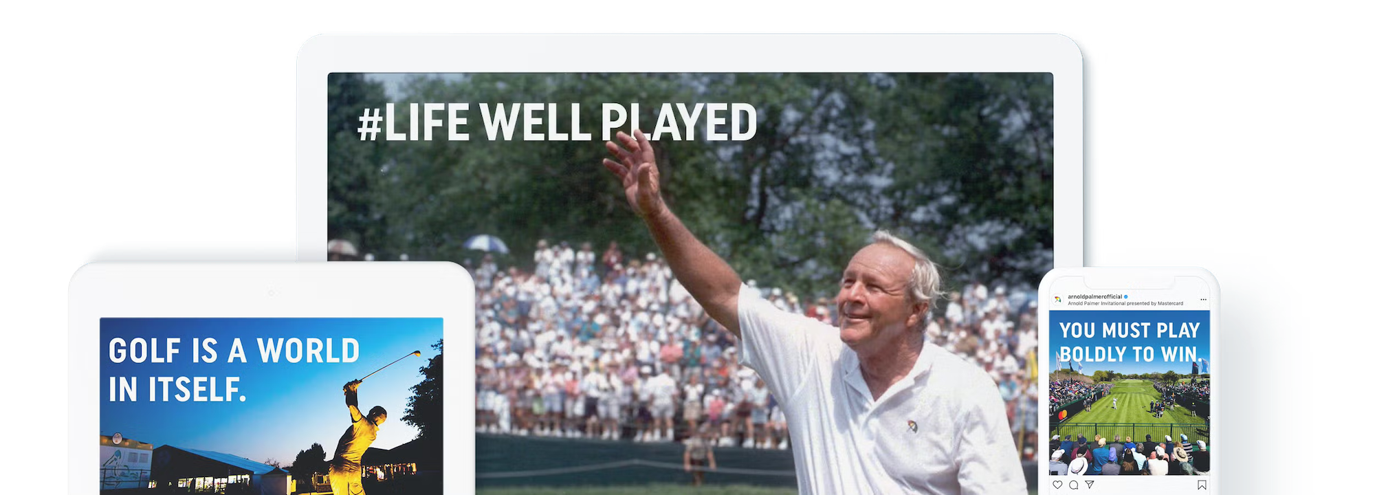Arnold Palmer Memorial Campaign #LifeWellPlayed